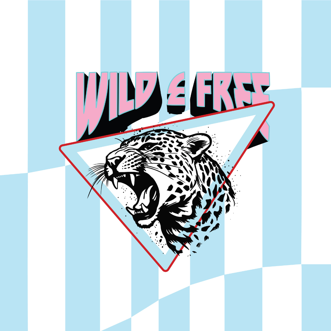 Wild & Free Neck Scarf Cum Pocket Square in Premium Soft Satin