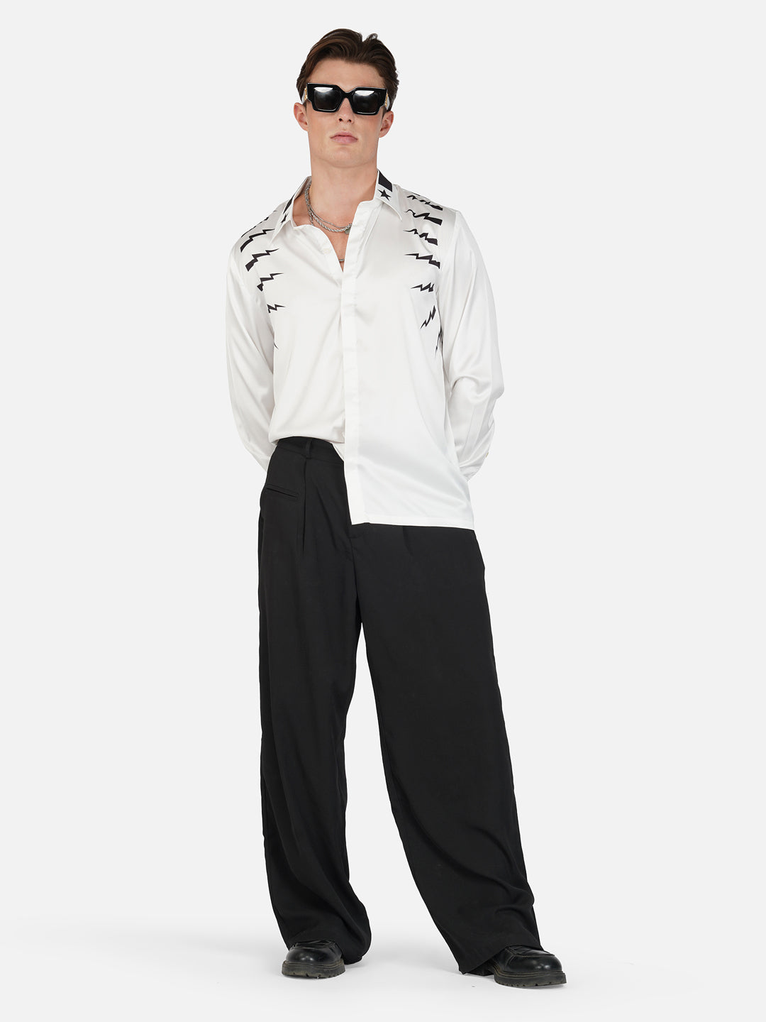 STORM – Premium Soft Satin Party Shirt