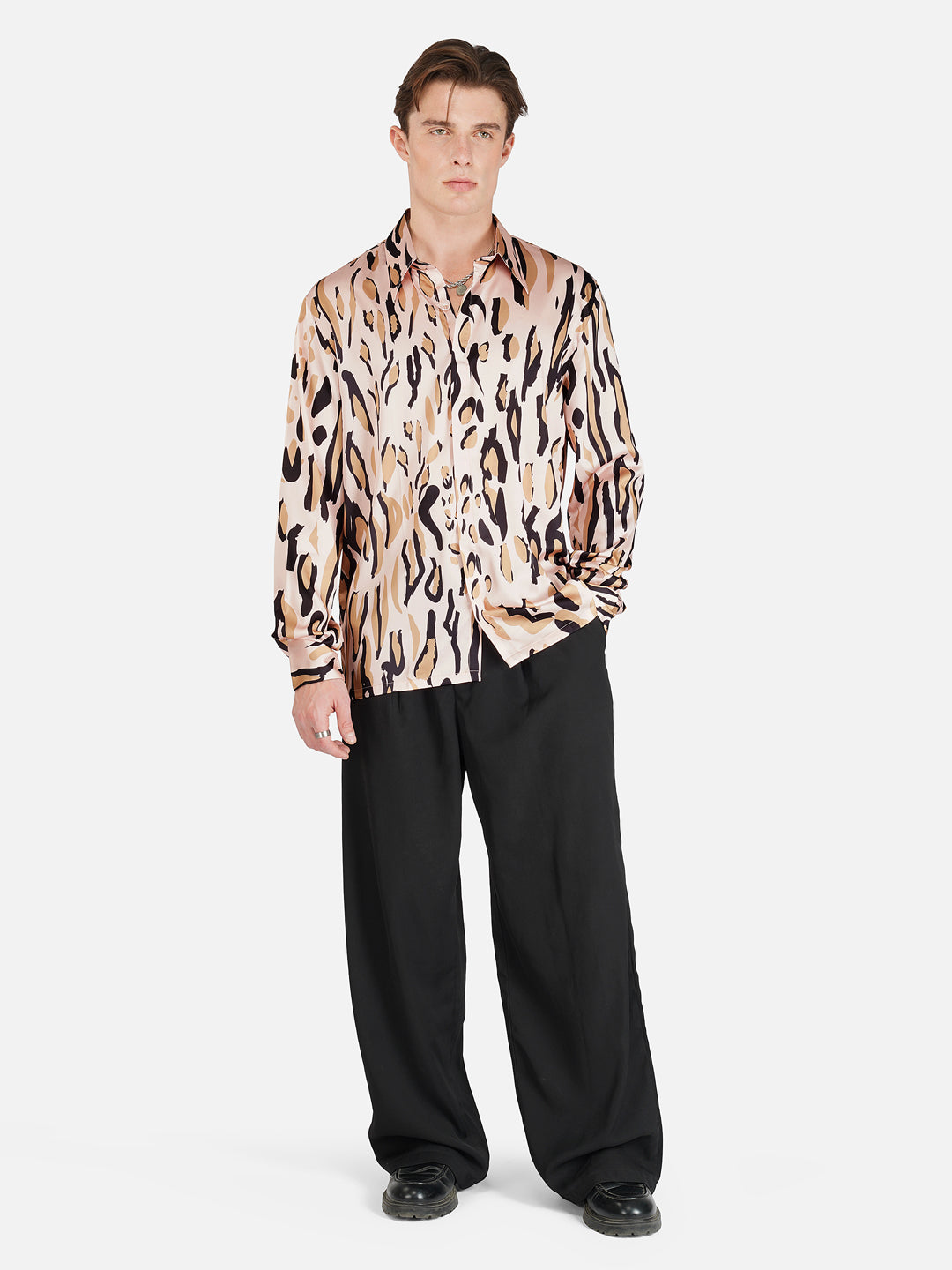 Wild Surge - Premium Soft Satin Shirt