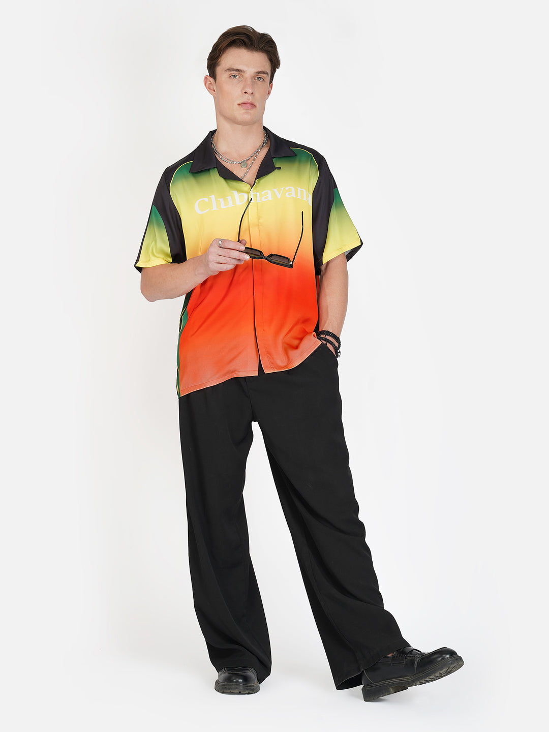 Rasta Blaze - Premium Soft Satin Shirt