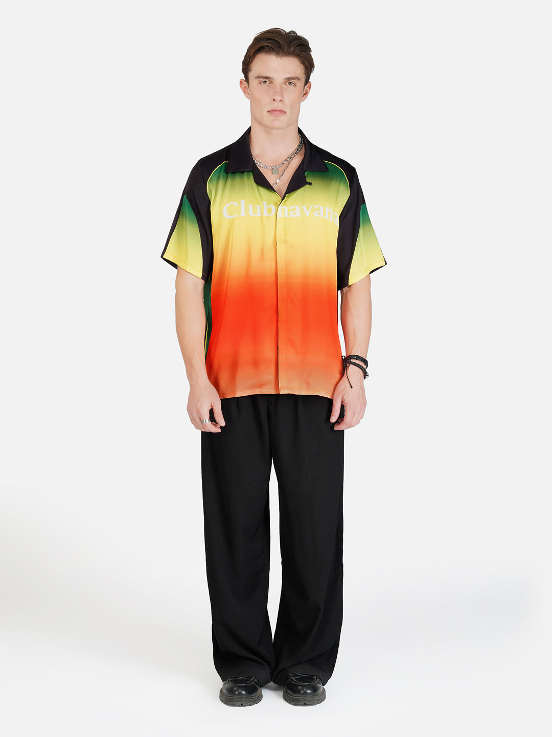 Rasta Blaze - Premium Soft Satin Shirt