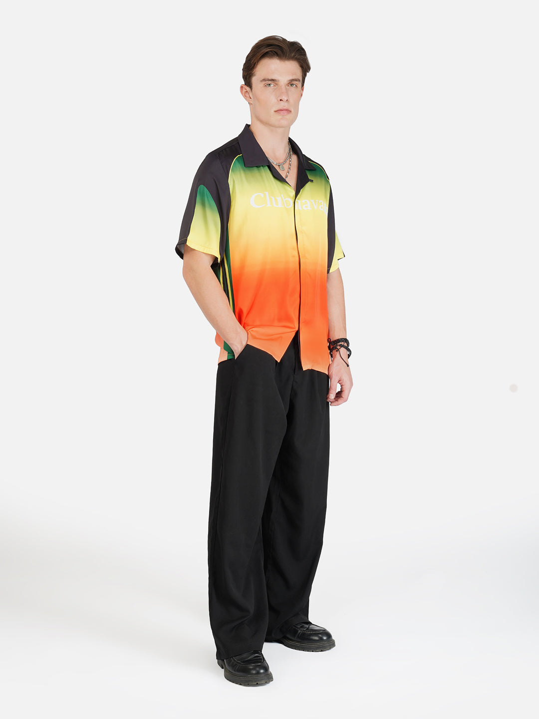 Rasta Blaze - Premium Soft Satin Shirt