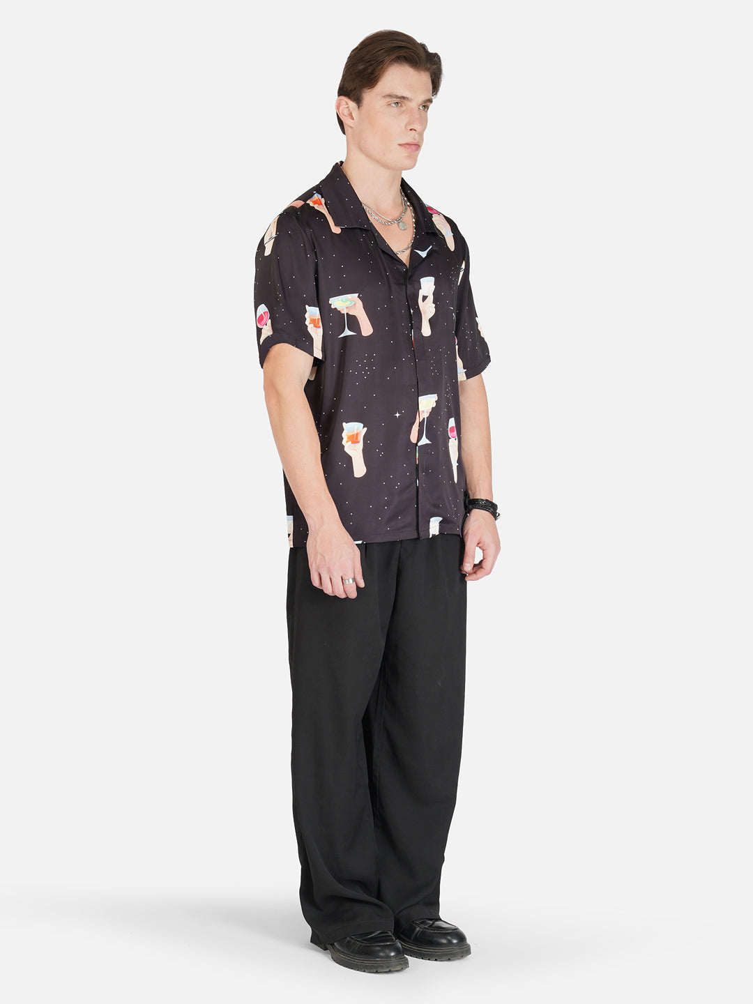 High Spirits – Premium Soft Satin Shirt
