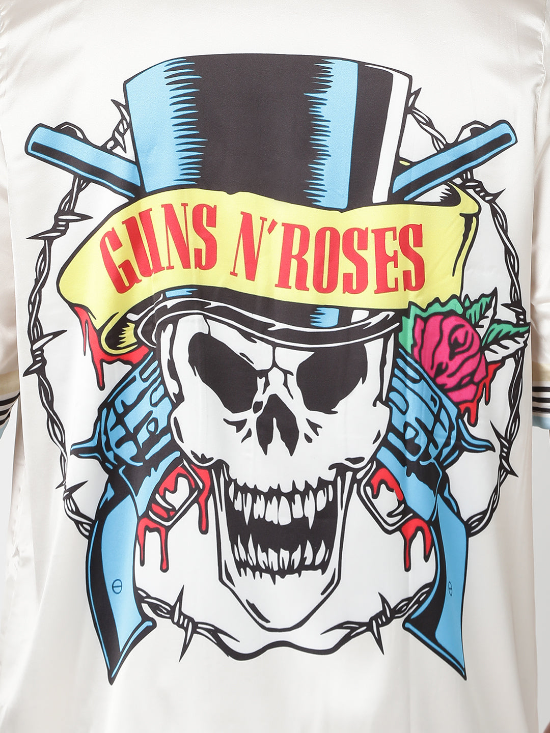 Rock Rebel Neck Scarf Cum Pocket Square in Premium Soft Satin