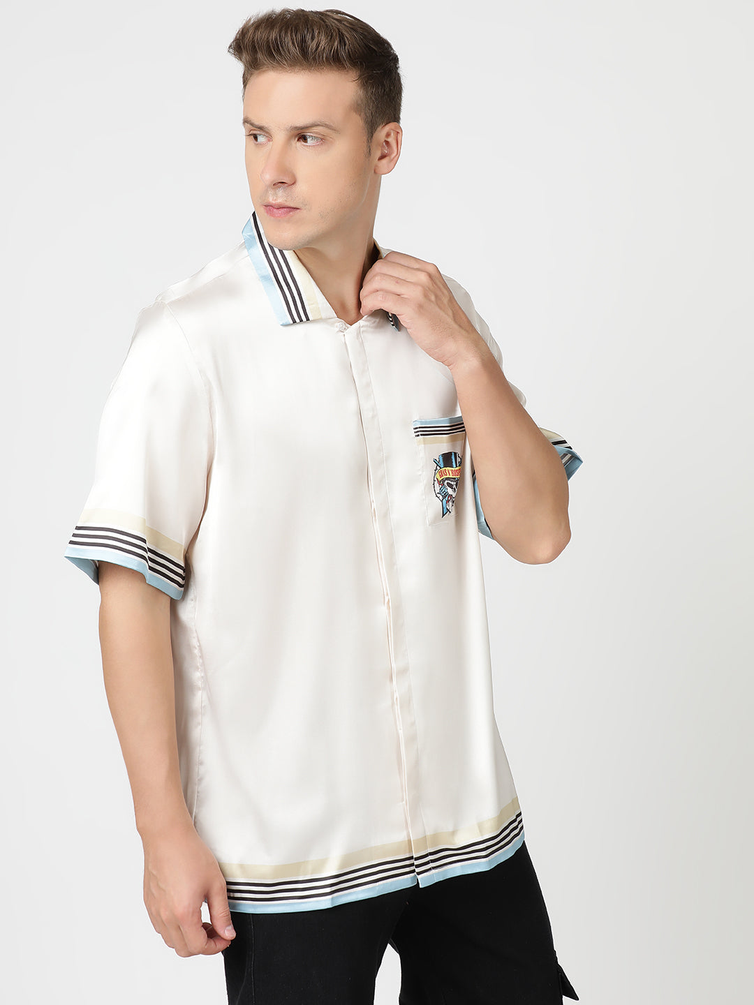 Rock Rebel - Premium Soft Satin Shirt