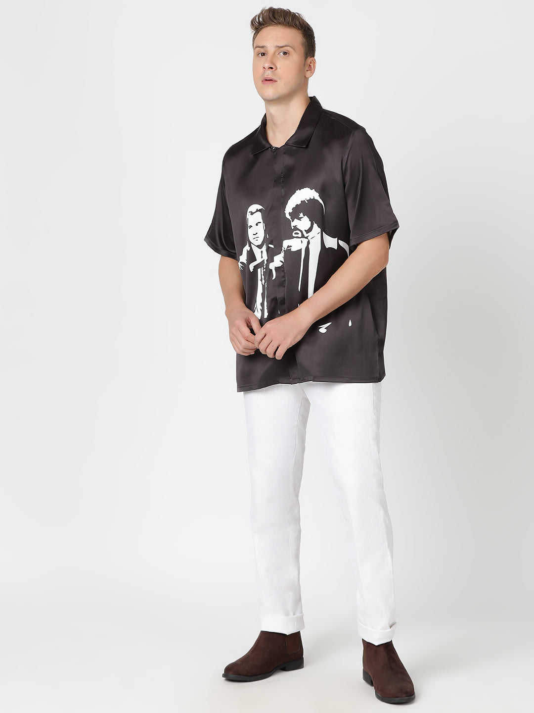 Pulp Perfection - Premium Soft Satin Shirt