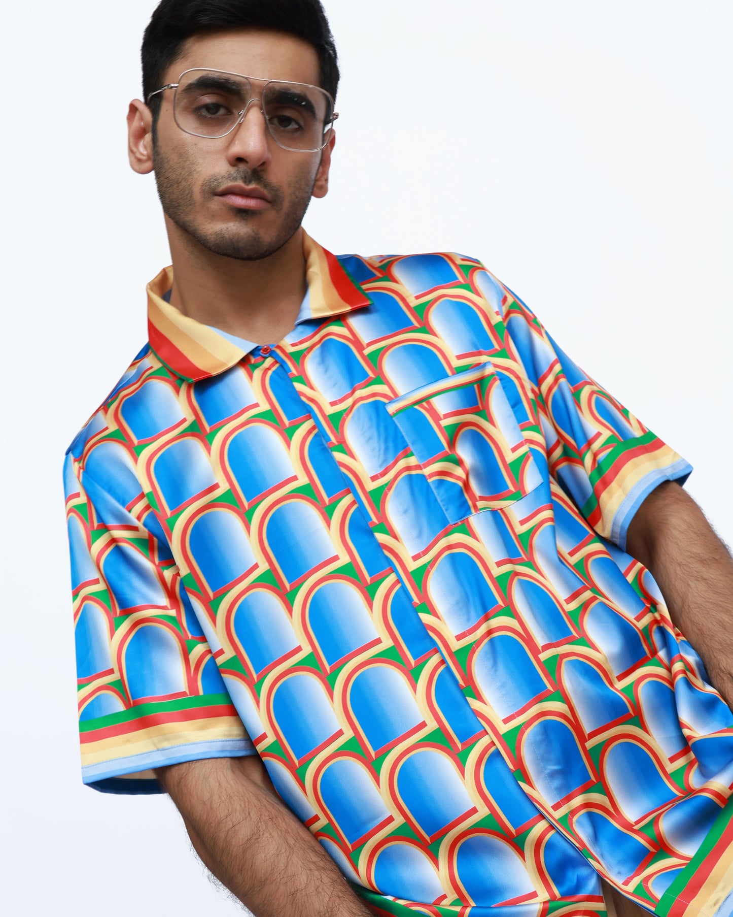 Illusions – Premium Soft Satin Shirt