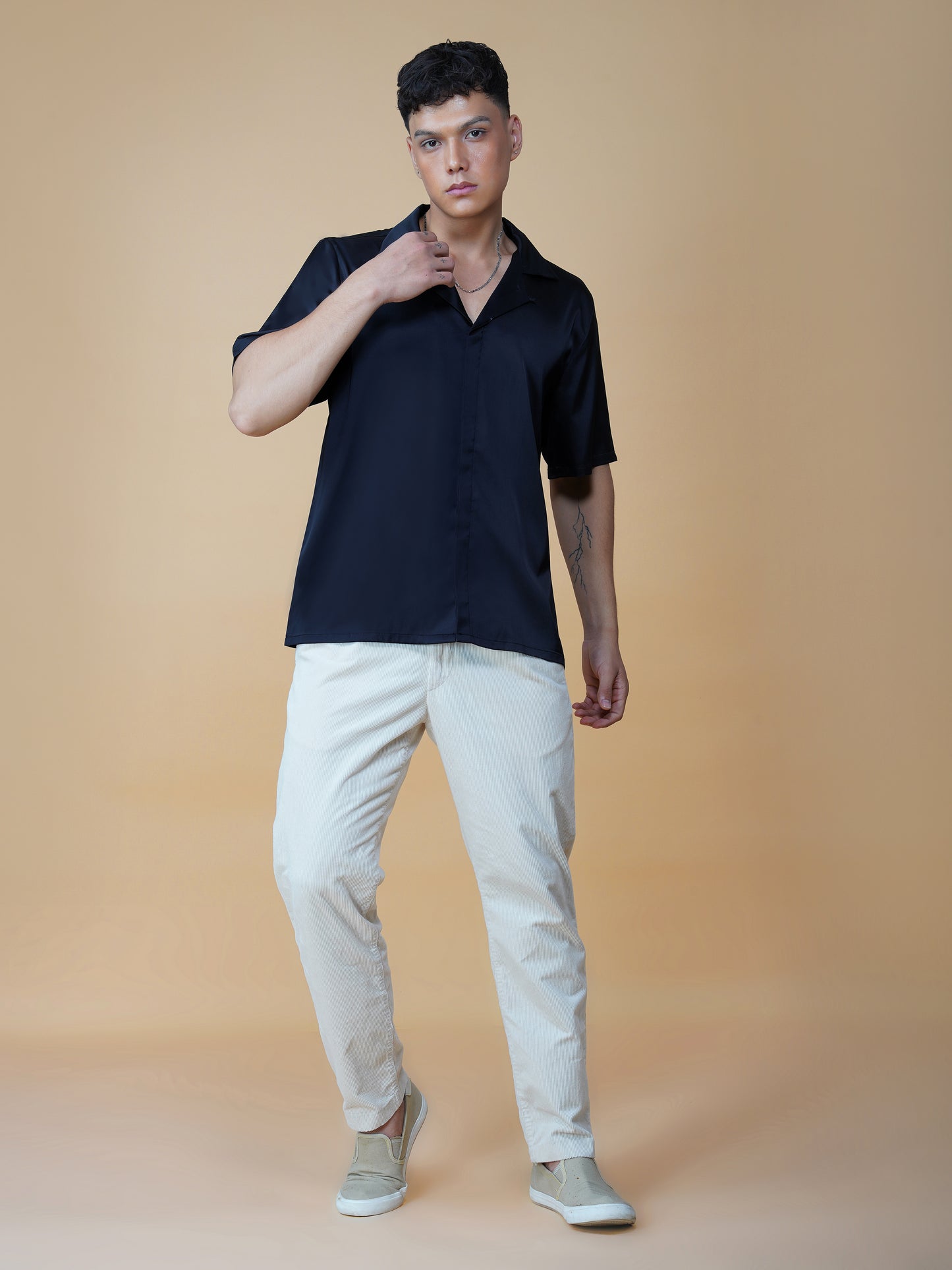 Eternal Night - Premium Soft Satin Shirt