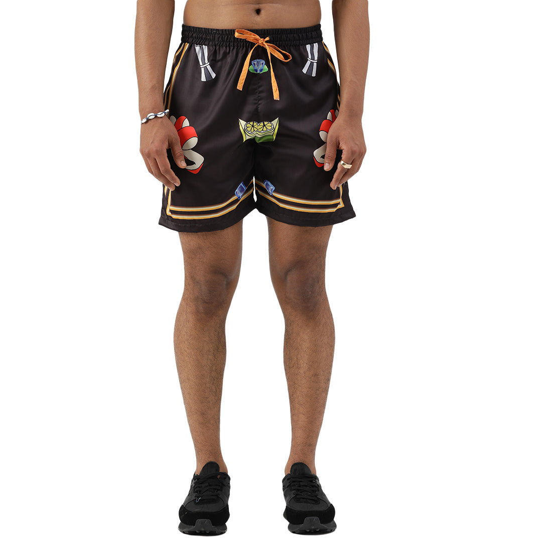 Tipsy Threads - Premium Soft Satin Shorts