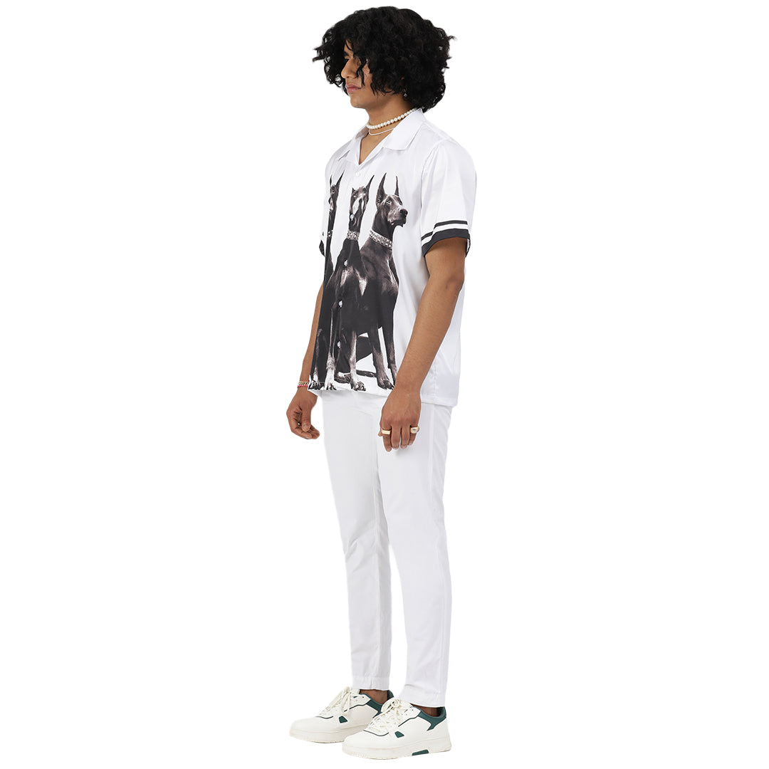 Dapper Doodles - Premium Soft Satin Shirt