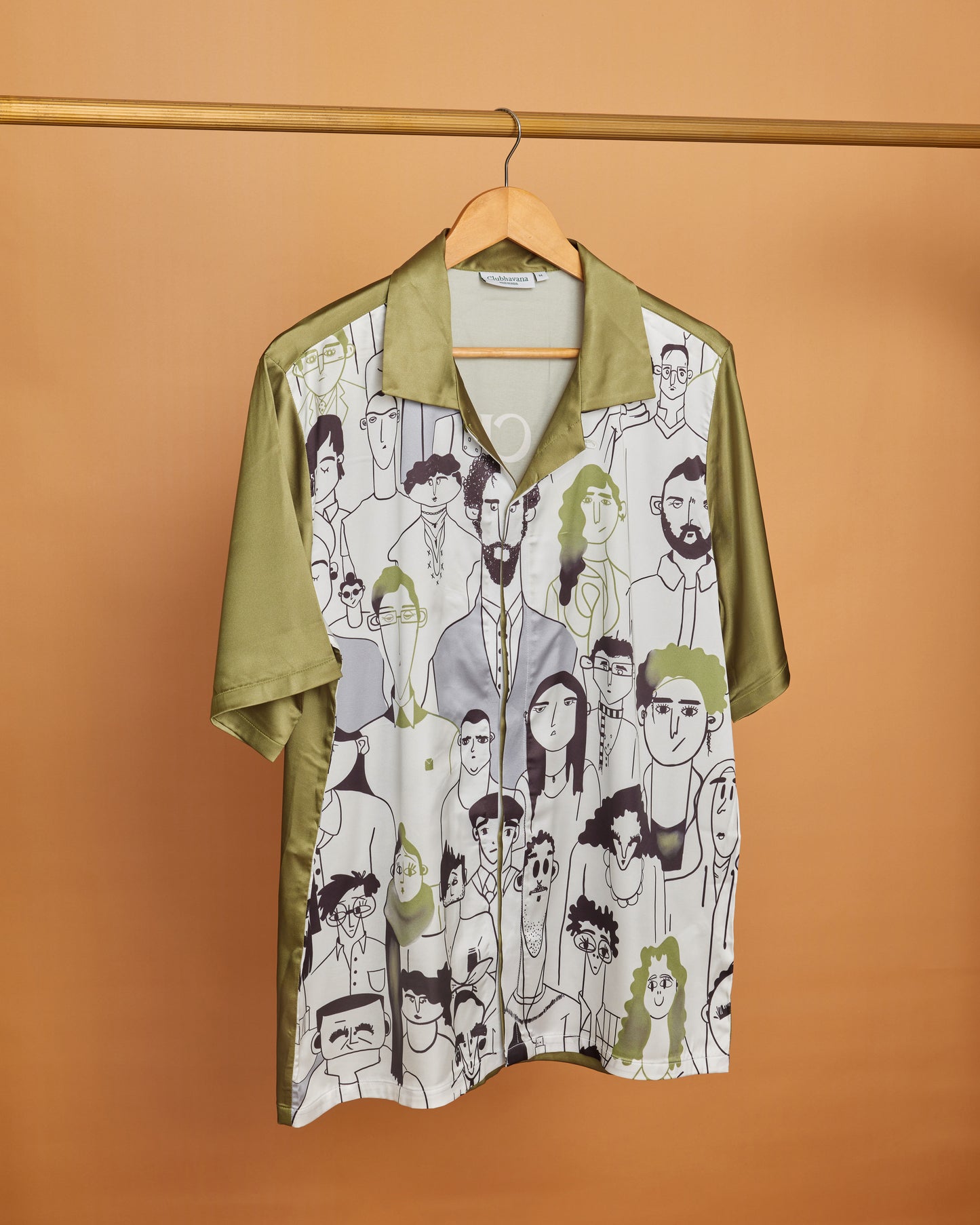 VIVID EXPRESSIONS – Premium Soft Satin Party Shirt