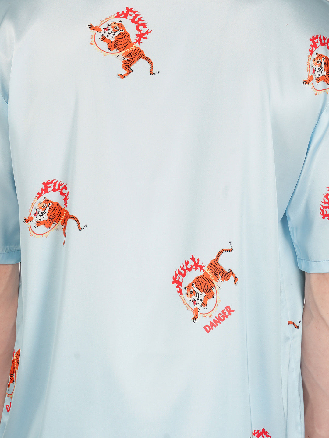 Fireborn Fury - Premium Soft Satin Co-Ord Set