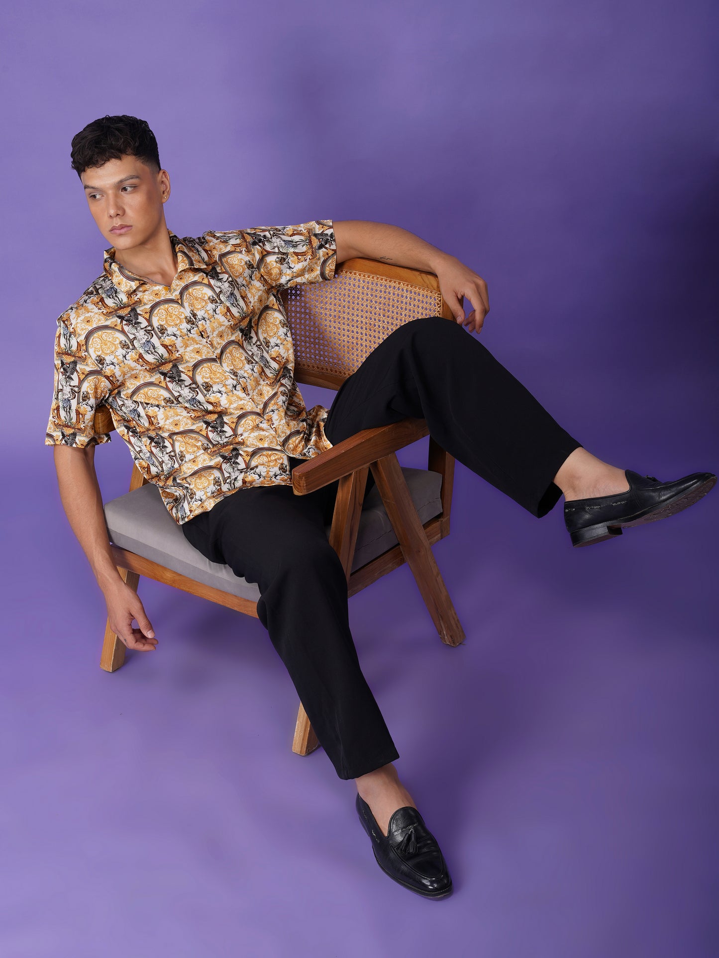 IMPERIAL VISION – Premium Soft Satin Shirt