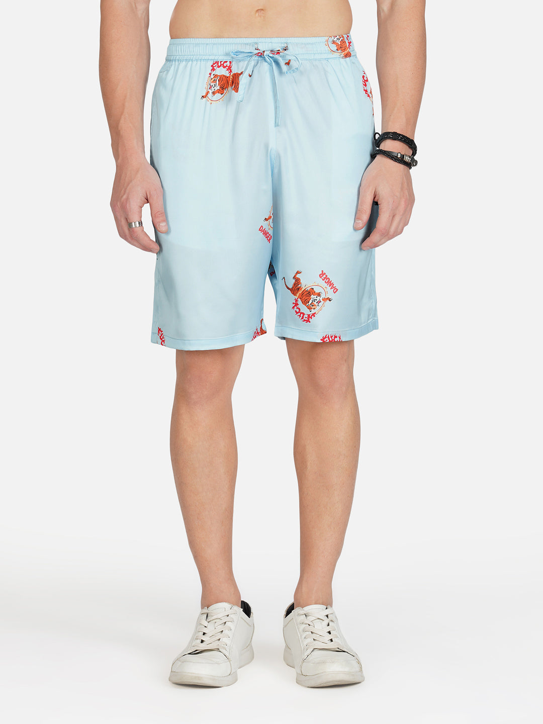 FIREBORN FURY – Premium Soft Satin Shorts