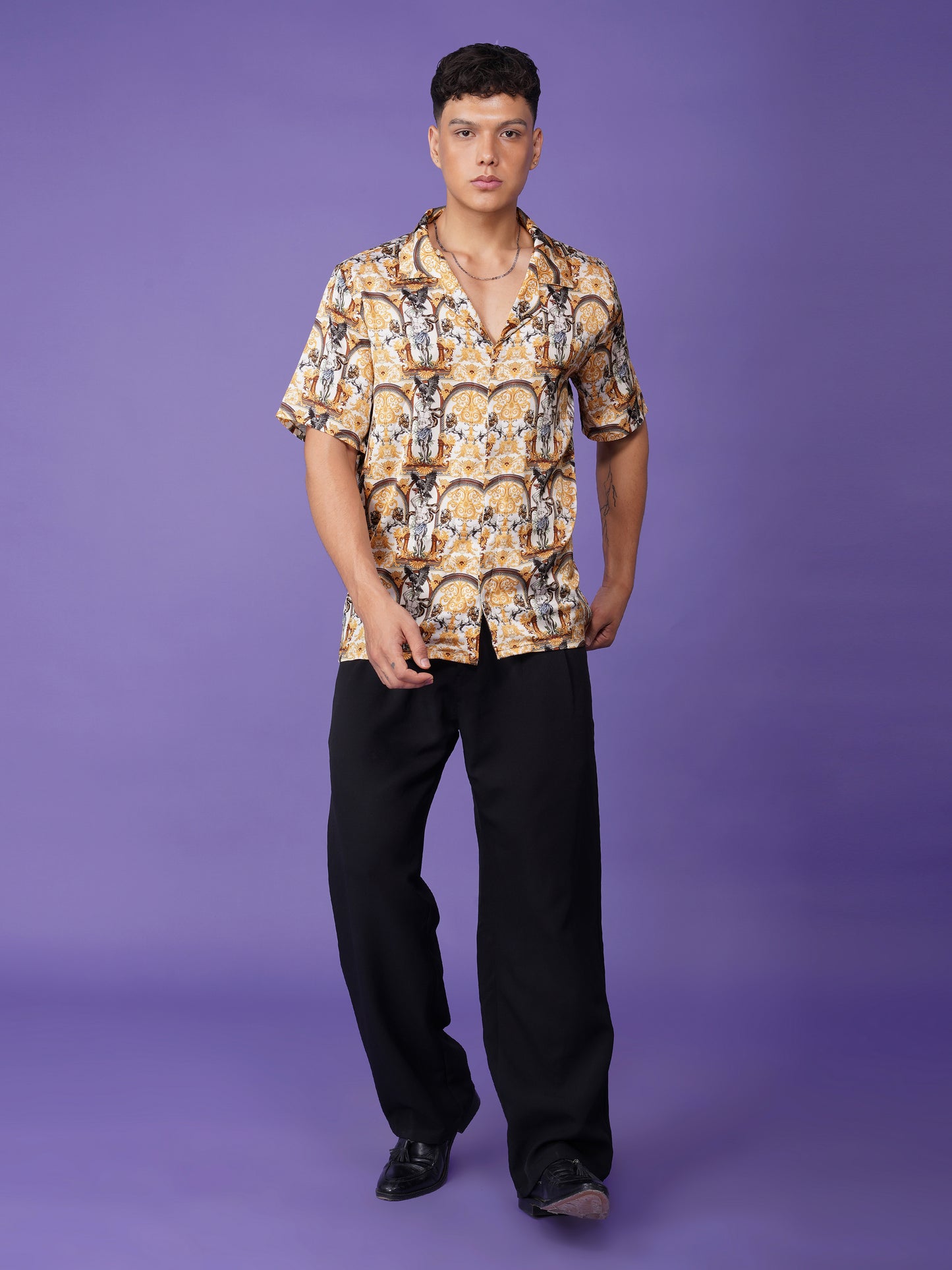 IMPERIAL VISION – Premium Soft Satin Shirt