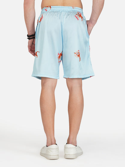 FIREBORN FURY – Premium Soft Satin Shorts