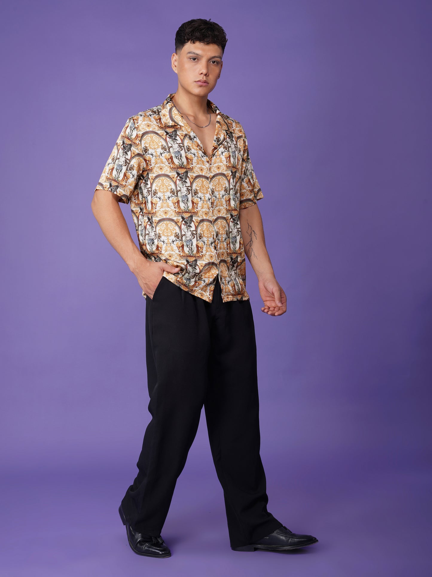 IMPERIAL VISION – Premium Soft Satin Shirt