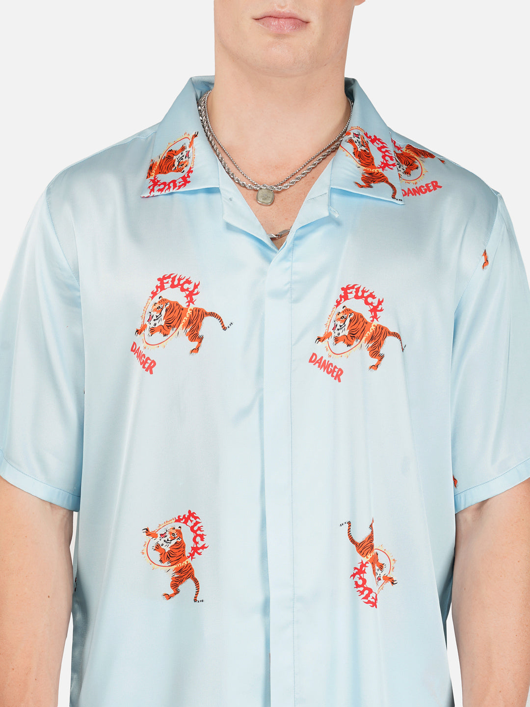 Fireborn Fury  - Premium Soft Satin Shirt