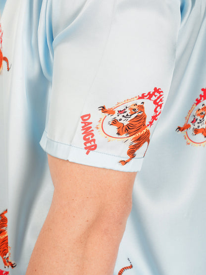 FIREBORN FURY – Premium Soft Satin Shirt