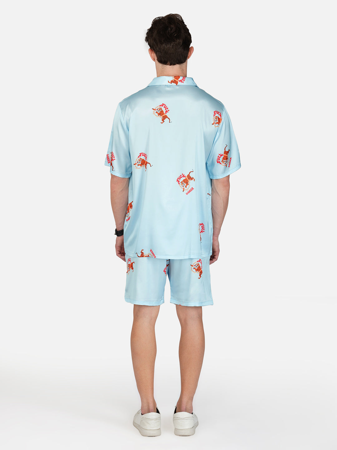 Fireborn Fury - Premium Soft Satin Co-Ord Set