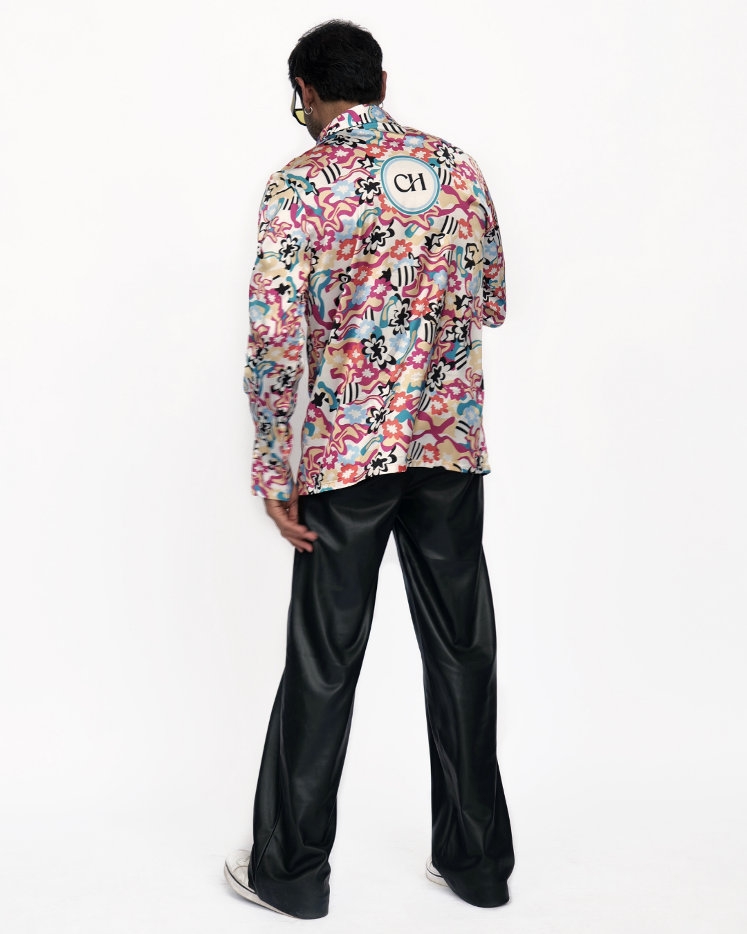 Floral Fusion - Premium Soft Satin Shirt