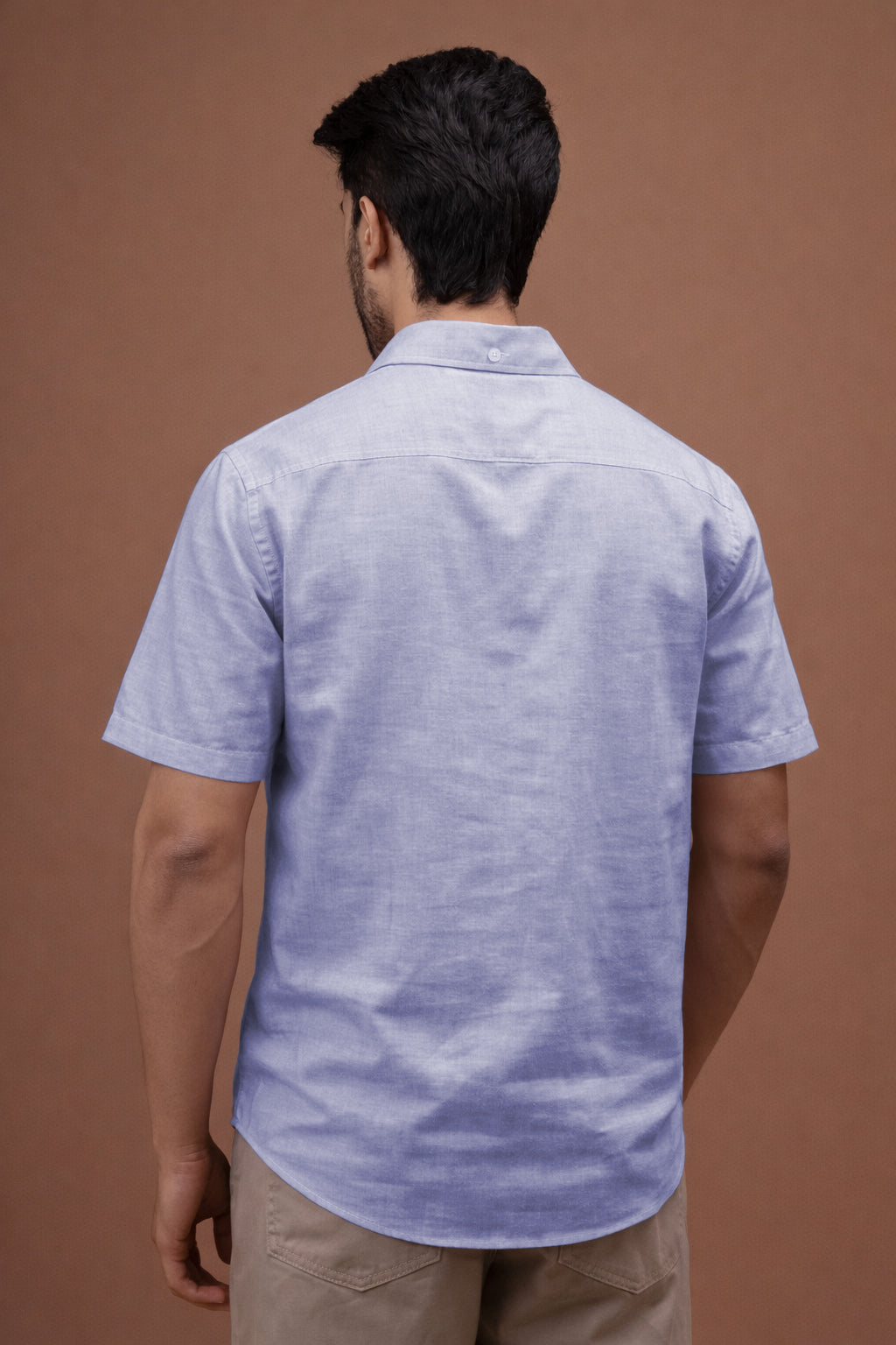 Silver Mist Linen Shirt