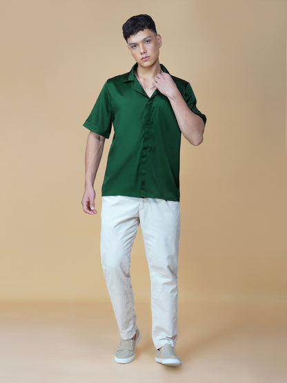 CRIMSON LEGACY – Premium Soft Satin Shirt