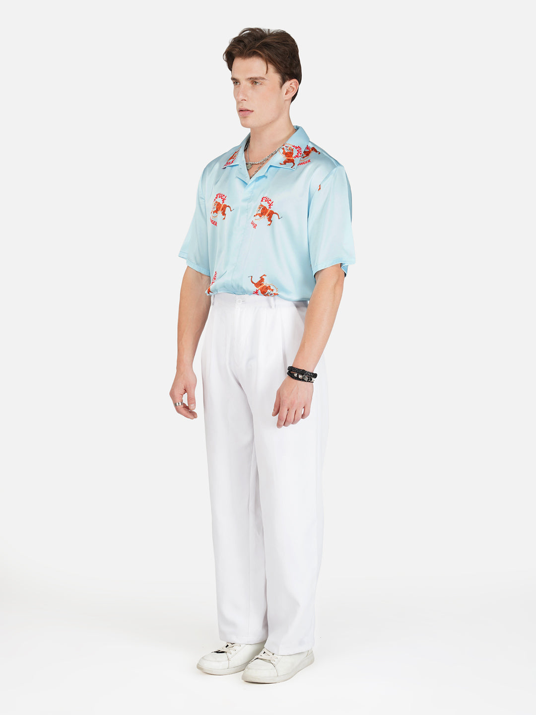 FIREBORN FURY – Premium Soft Satin Shirt