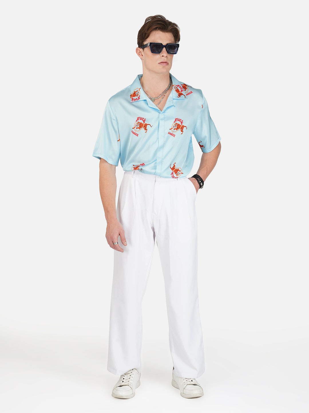 FIREBORN FURY – Premium Soft Satin Shirt