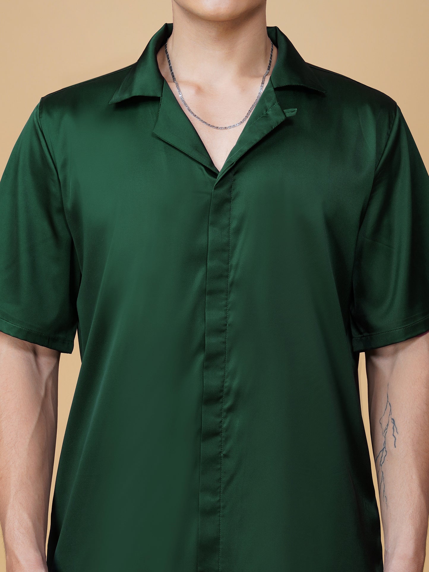 CRIMSON LEGACY – Premium Soft Satin Shirt