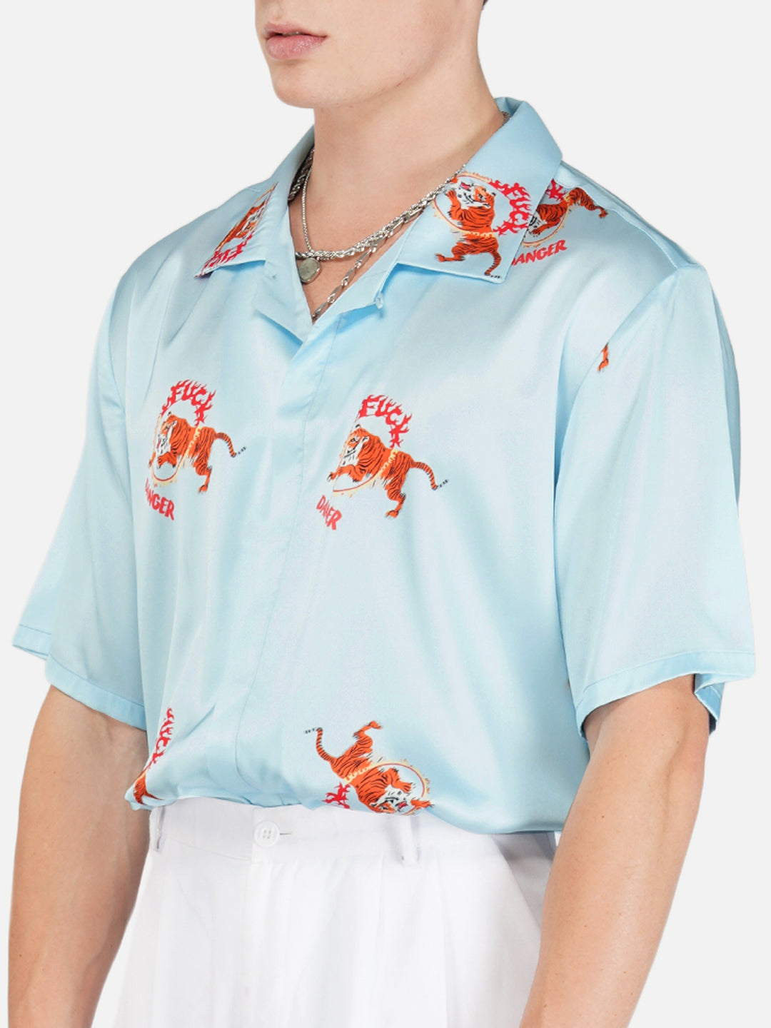 FIREBORN FURY – Premium Soft Satin Shirt