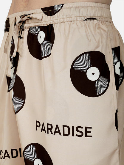ARCADIA PARADISE – Premium Soft Satin Shorts