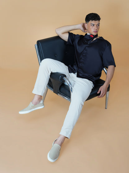 ETERNAL NIGHT – Premium Soft Satin Shirt