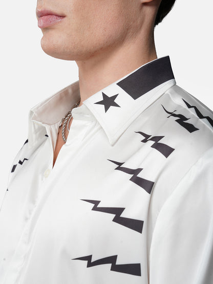 STORM – Premium Soft Satin Party Shirt