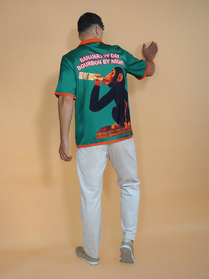 Midnight Mischief - Premium Soft Satin Shirt