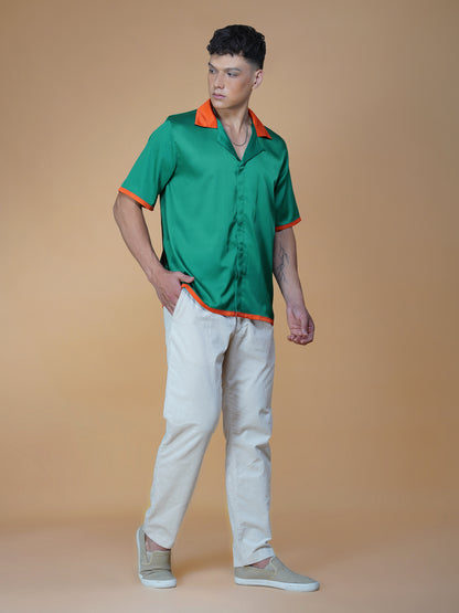 Midnight Mischief - Premium Soft Satin Shirt