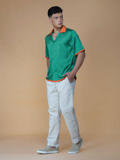 Midnight Mischief - Premium Soft Satin Shirt