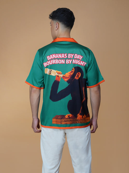 Midnight Mischief - Premium Soft Satin Shirt