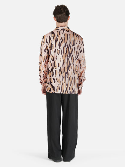 WILD SURGE  – Premium Soft Satin Party Shirt