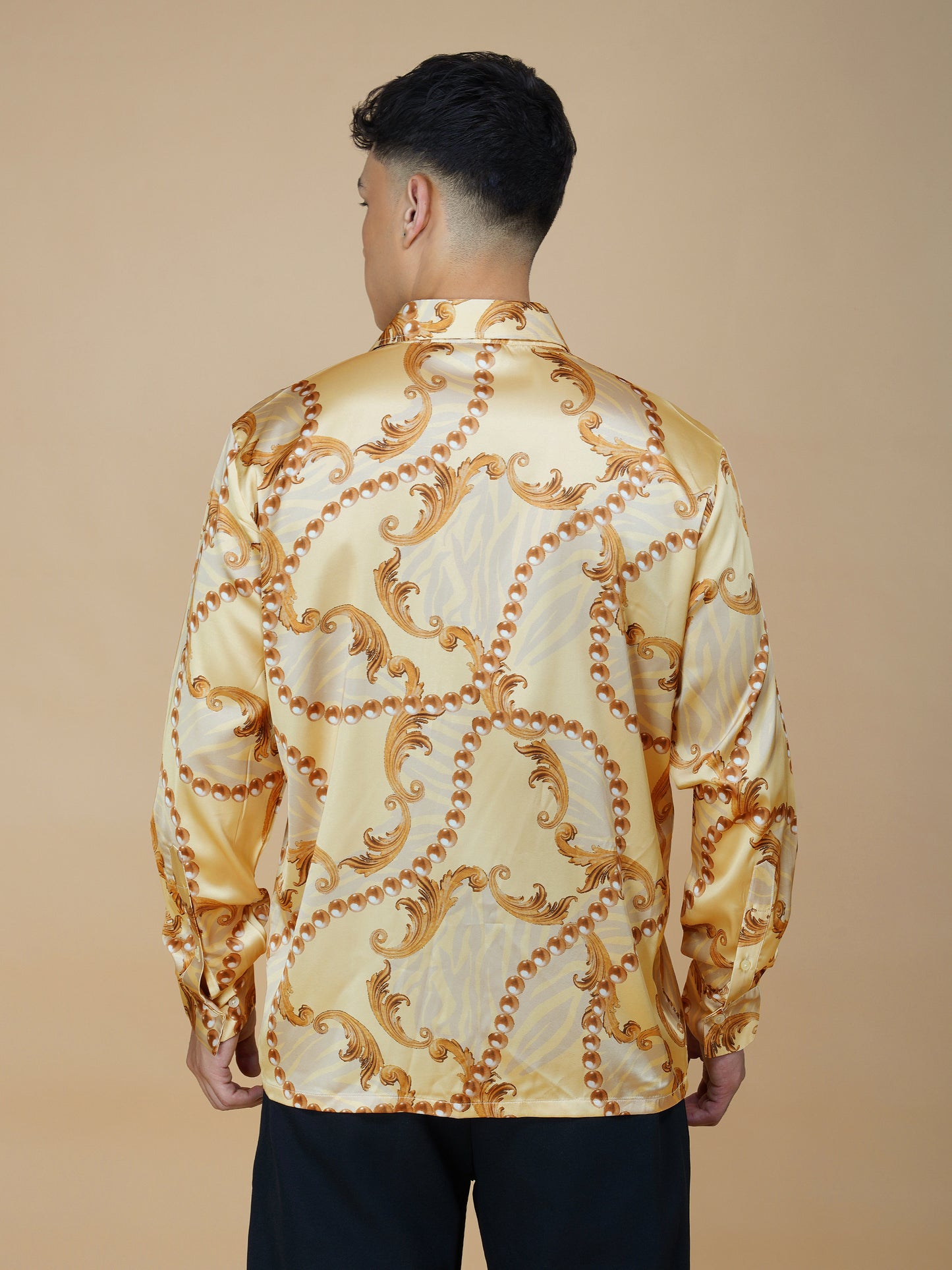 Gilded Baroque - Premium Soft Satin Shirt