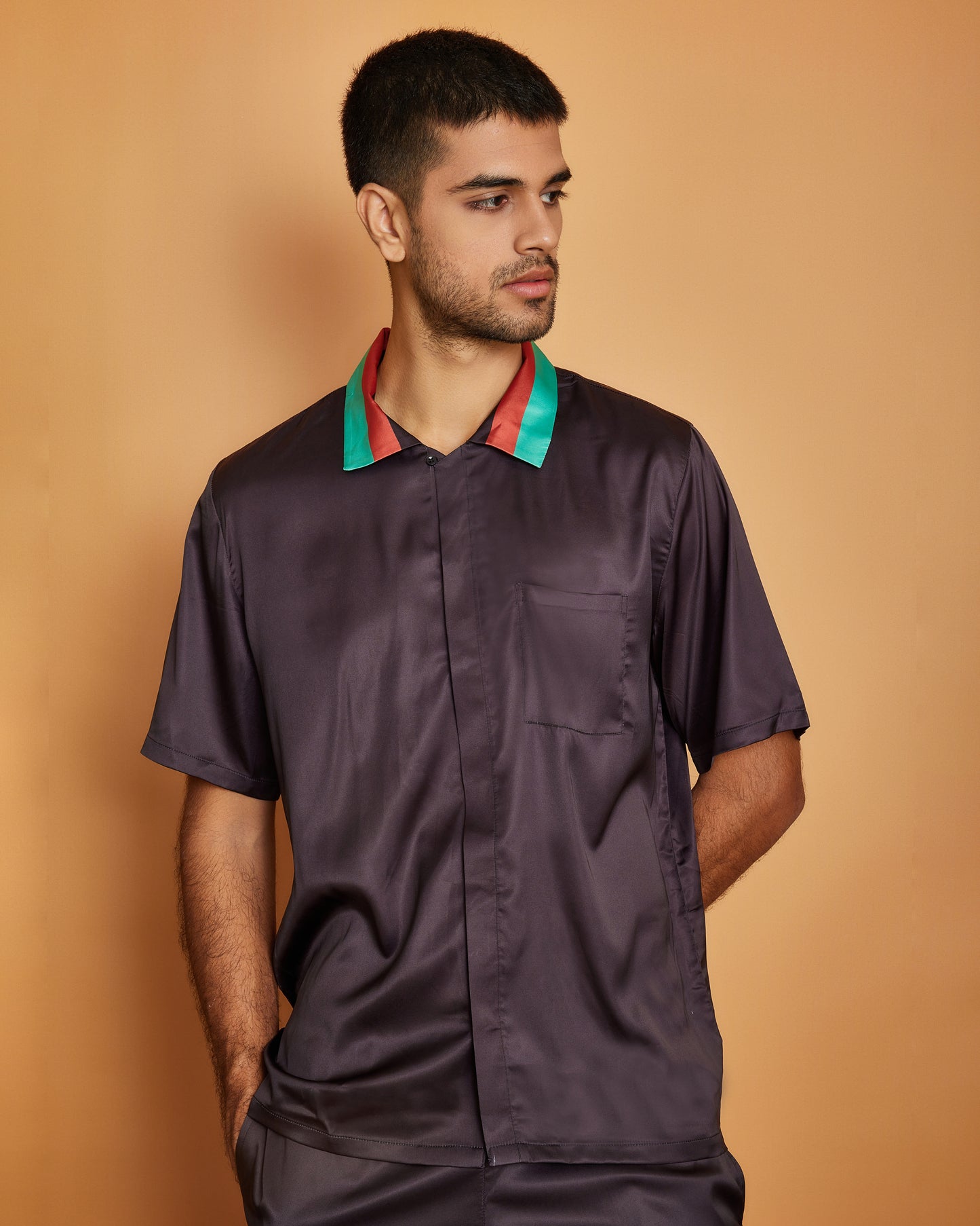 CROSS BAR – Premium Soft Satin Party Shirt
