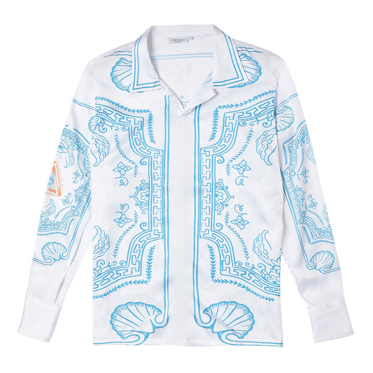 LUXE LINE – Premium Soft Satin Party Shirt