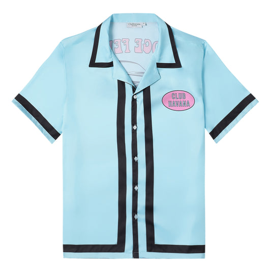 Retro Revelry – Premium Soft Satin Shirt