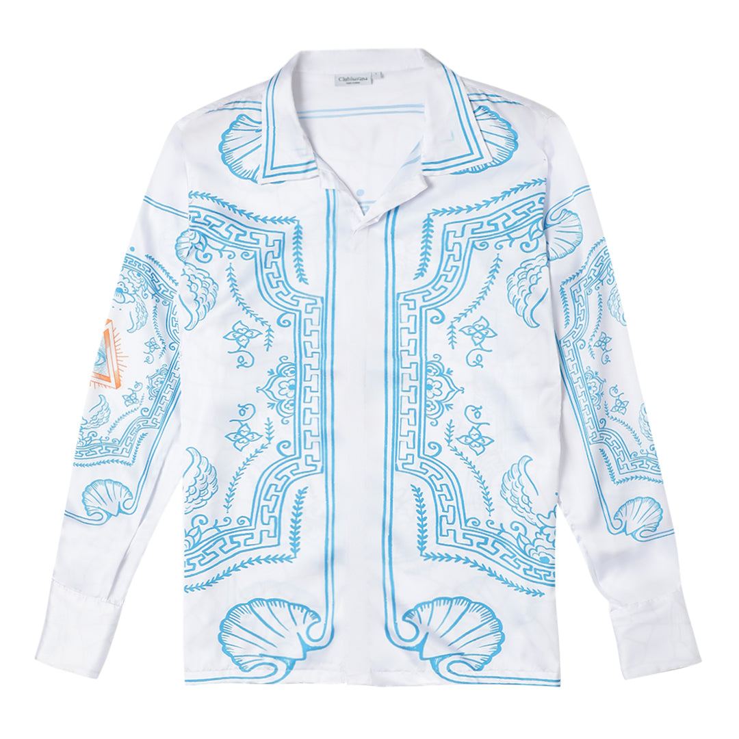 LUXE LINE – Premium Soft Satin Party Shirt