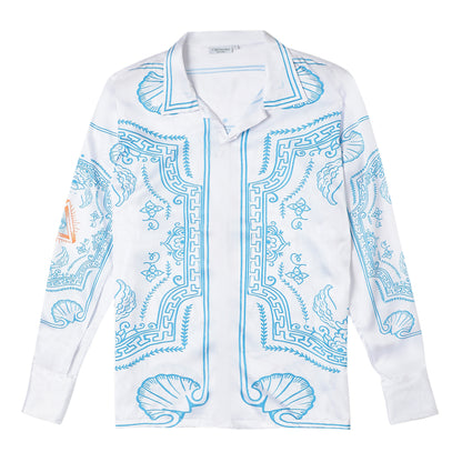 LUXE LINE – Premium Soft Satin Party Shirt