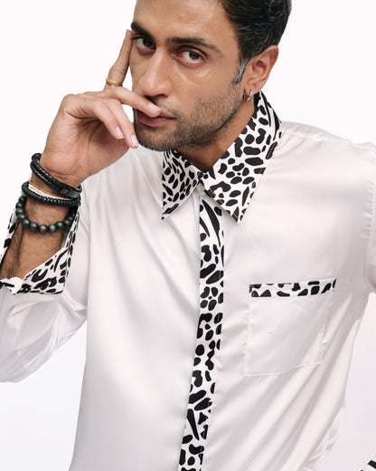 WILD LUXE – Premium Soft Satin Party Shirt