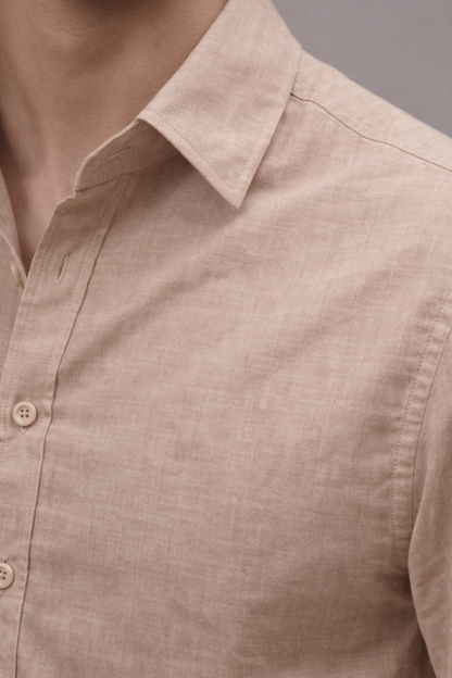 Desert Sand Linen Shirt