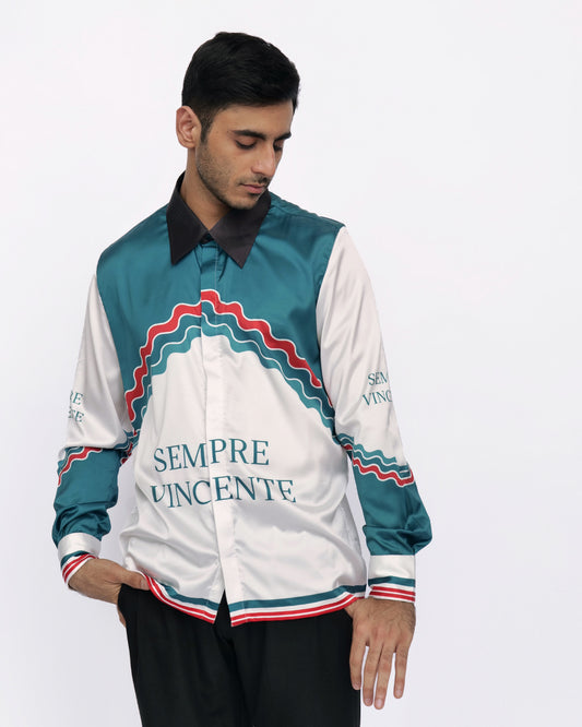 Victory Vision – Premium Soft Satin Party Shirt