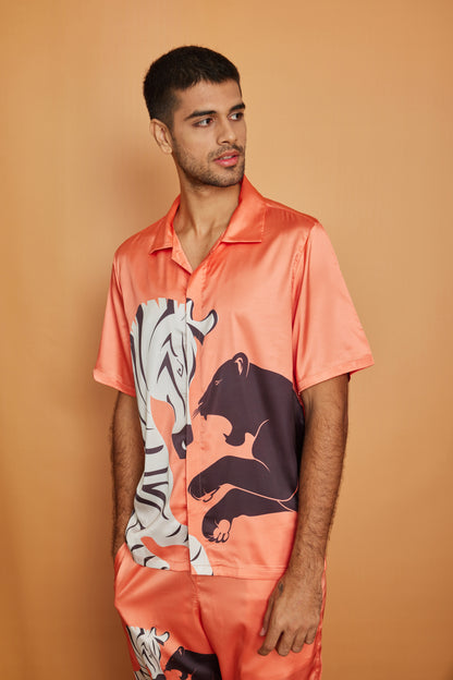 SAFARI – Premium Soft Satin Party Shirt