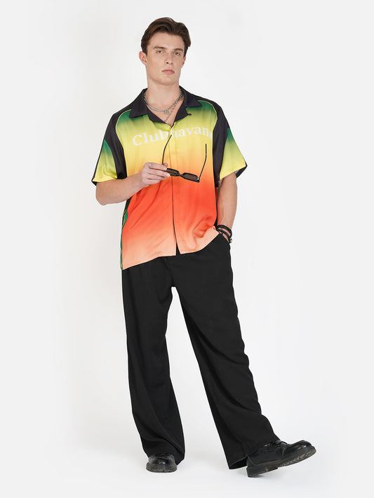 RASTA BLAZE – Premium Soft Satin Shirt